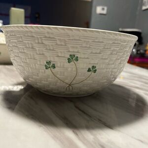 Belleek serving bowl